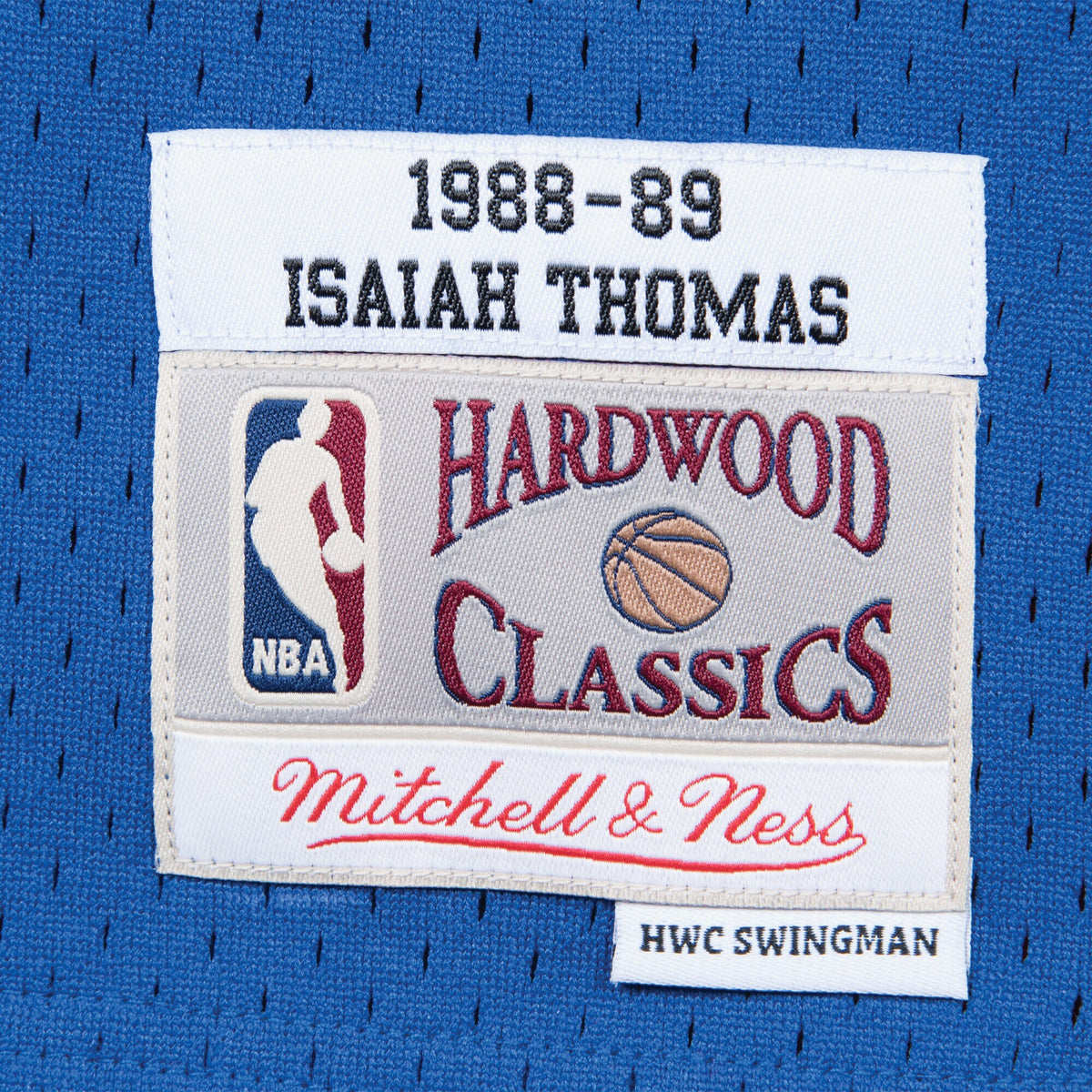 Isiah Thomas Detroit Pistons 1988 - 89 Swingman Road Basketball Jersey