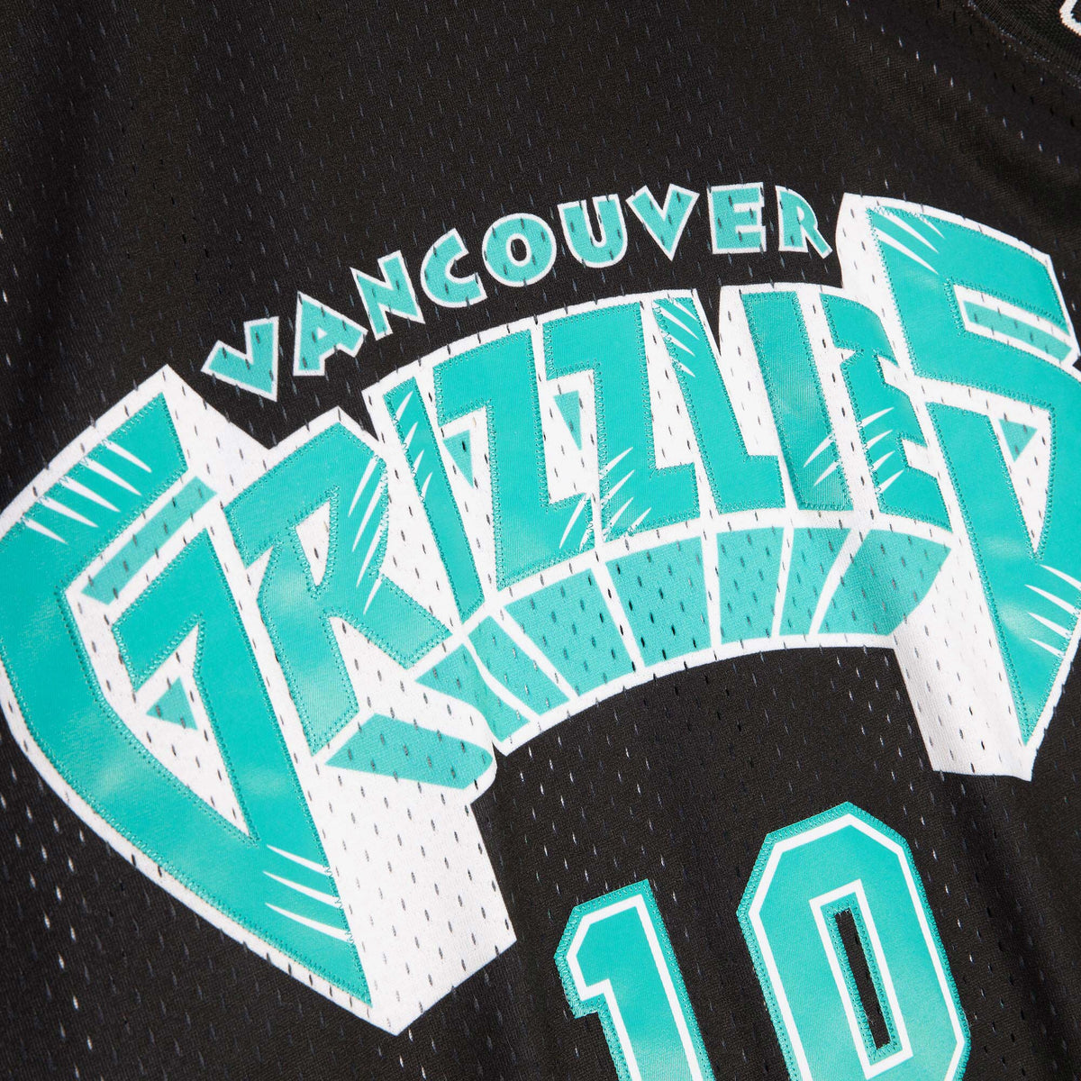 Mike Bibby Vancouver Grizzlies 1998 Team Color Swingman Basketball Jersey - Black
