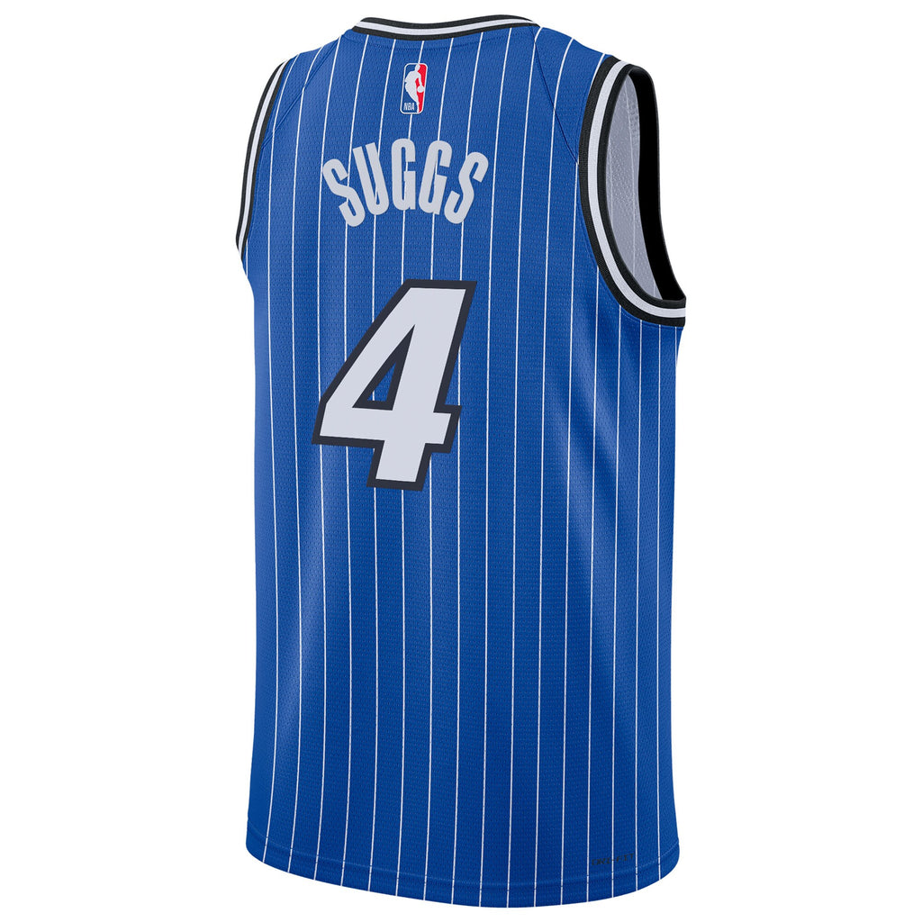 Jalen Suggs Orlando Magic Icon Edition Replica Swingman Basketball Jersey - Blue - Unisex