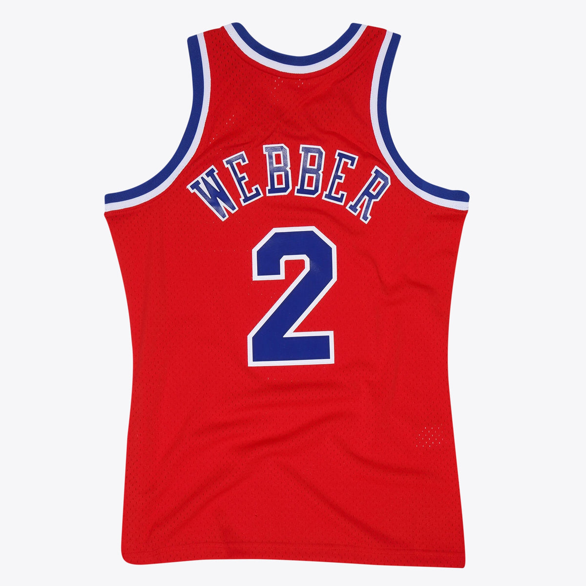 Chris Webber Washington Bullets 1994 Hardwood Classics Swingman Road Basketball Jersey - Scarlett - Mens