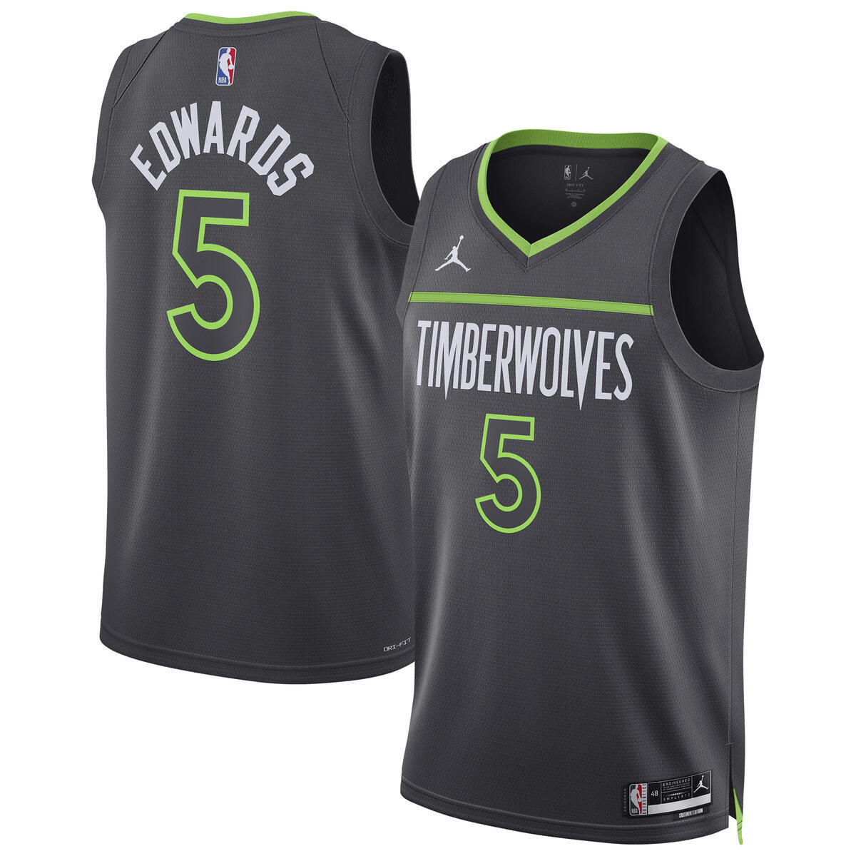 Anthony Edwards Minnesota Timberwolves Swingman Statement Basketball Jersey - Unisex