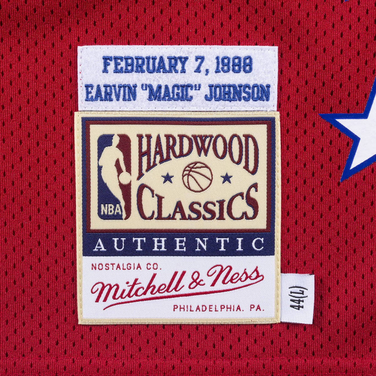 Magic Johnson Los Angeles Lakers 1988 All - Star West Authentic Basketball Jersey
