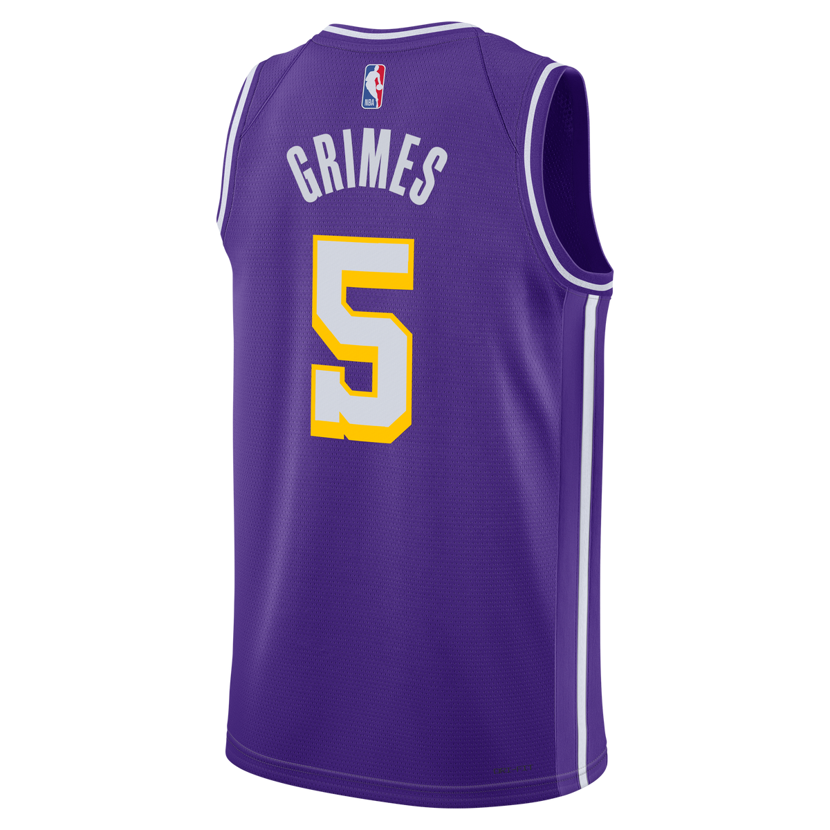 Quentin Grimes Los Angeles Lakers Statement Edition Basketball Jersey - Purple - Unisex