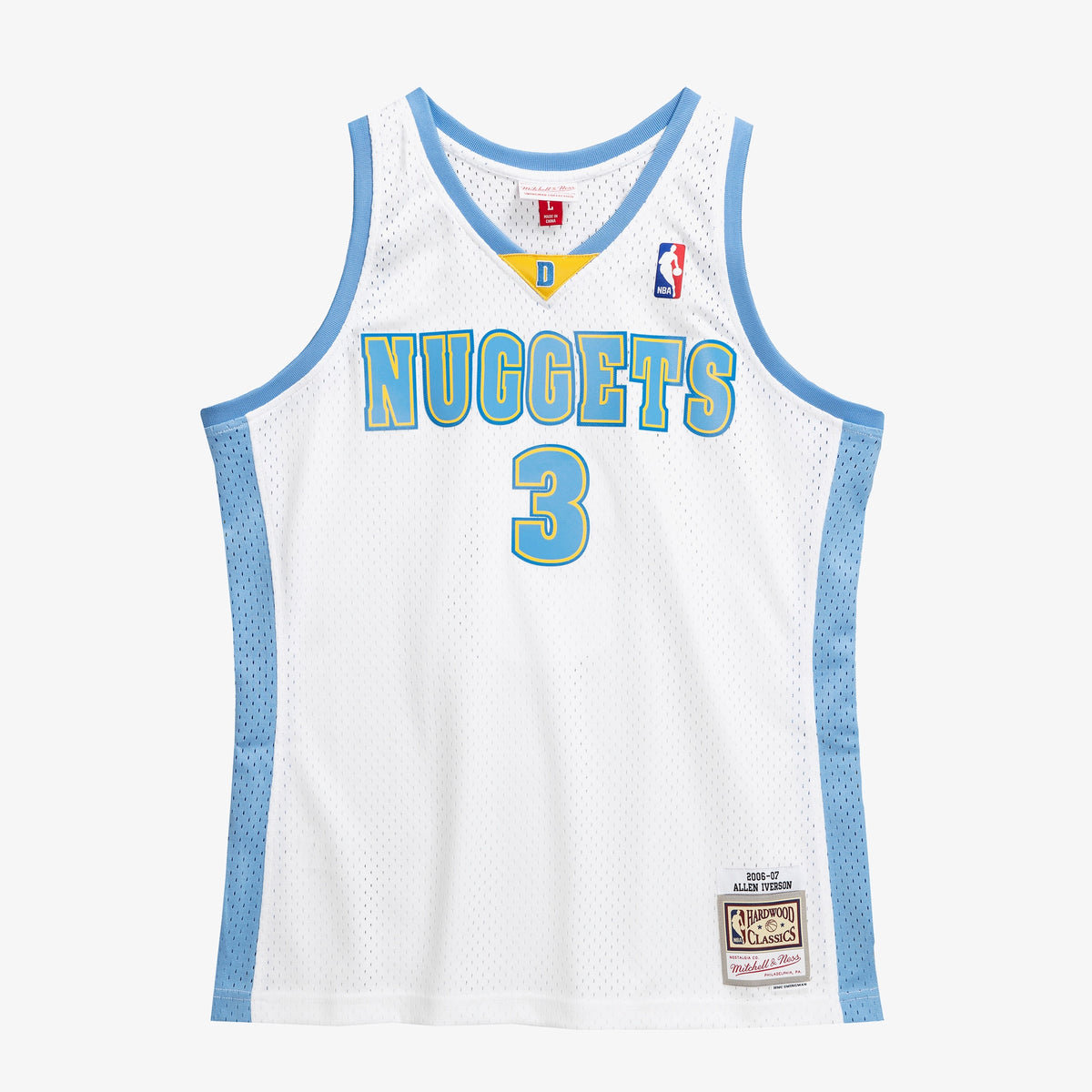 Allen Iverson Denver Nuggets 2006 - 07 Swingman Basketball Jersey