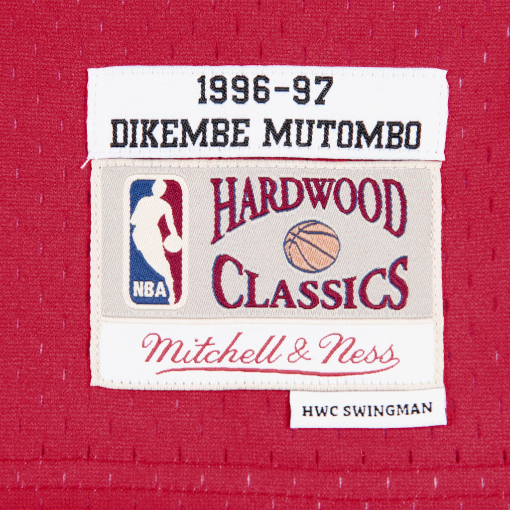 Dikembe Mutombo Atlanta Hawks 1996 - 97 Swingman Basketball Jersey