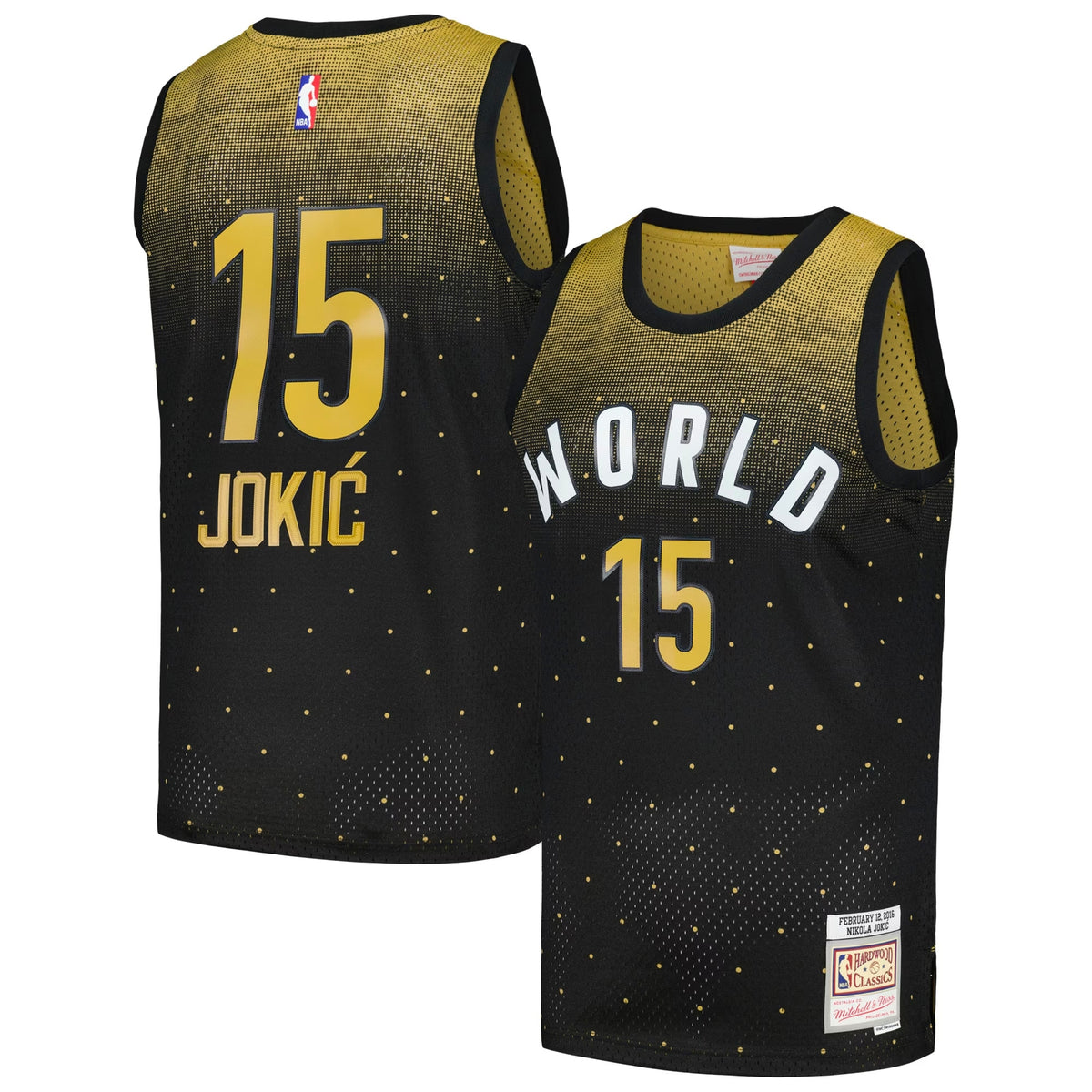 Nikola Jokić Denver Nuggets 2016 Hardwood Classics Rising Stars Challenge Swingman Basketball Jersey - Mens