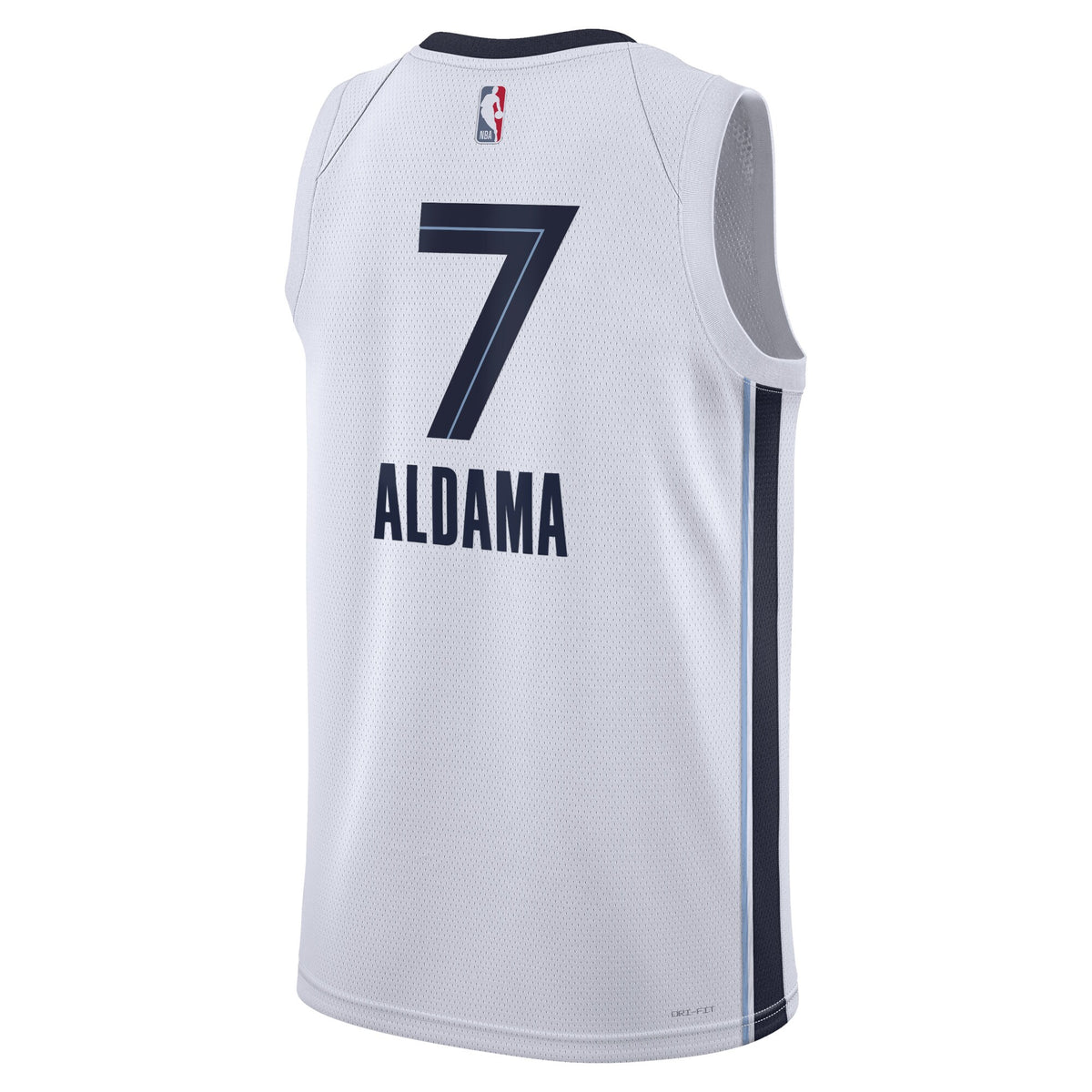 Santi Aldama Memphis Grizzlies Association Edition Swingman Basketball Jersey - White - Unisex