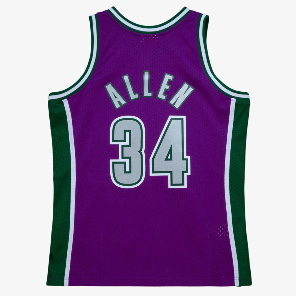 Ray Allen Milwaukee Bucks 2001 - 02 Swingman Basketball Jersey