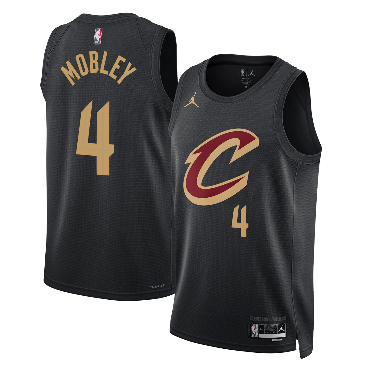 Evan Mobley Cleveland Cavaliers Statement Edition Swingman Basketball Jersey - Black - Unisex