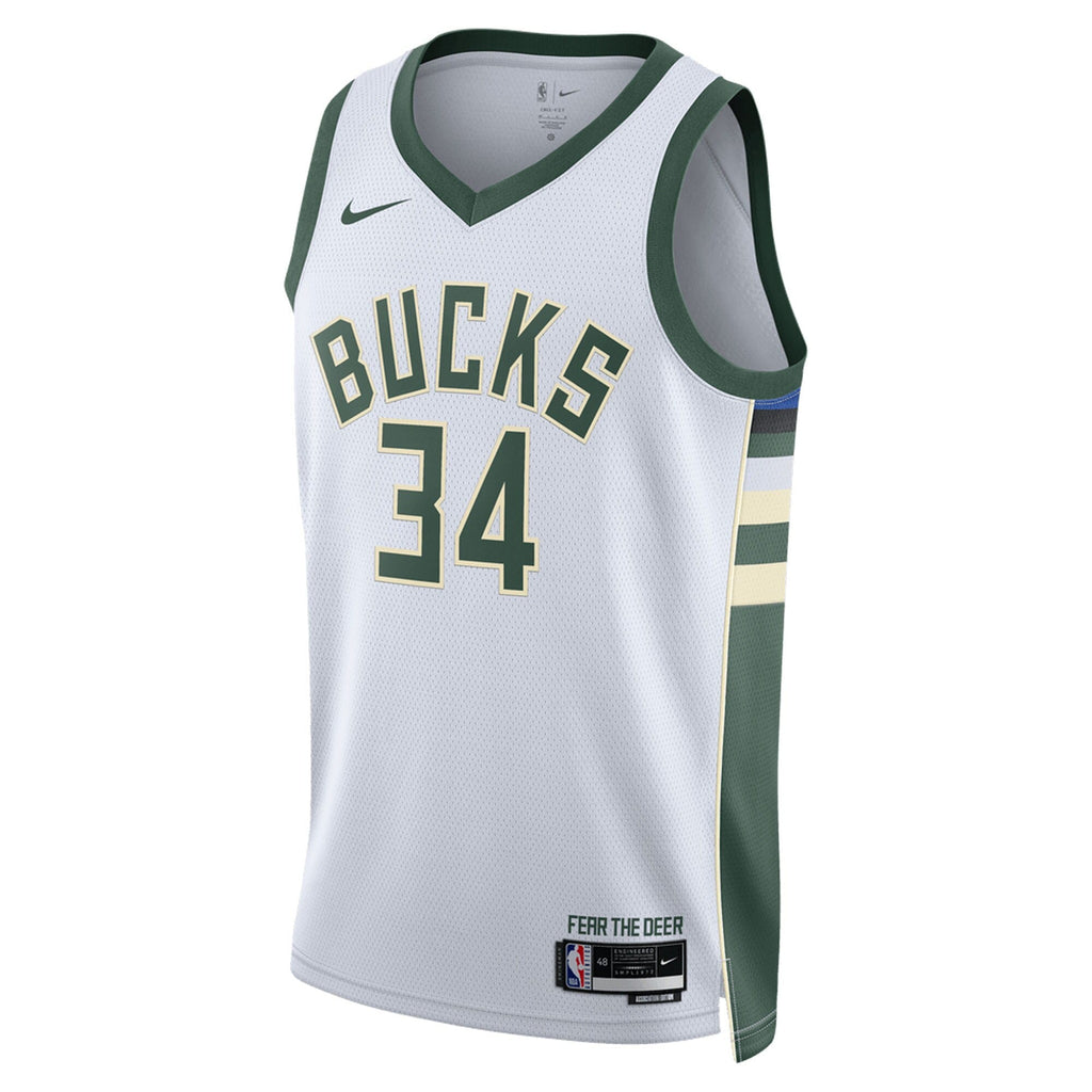 Giannis Antetokounmpo Milwaukee Bucks Swingman Association Basketball Jersey
