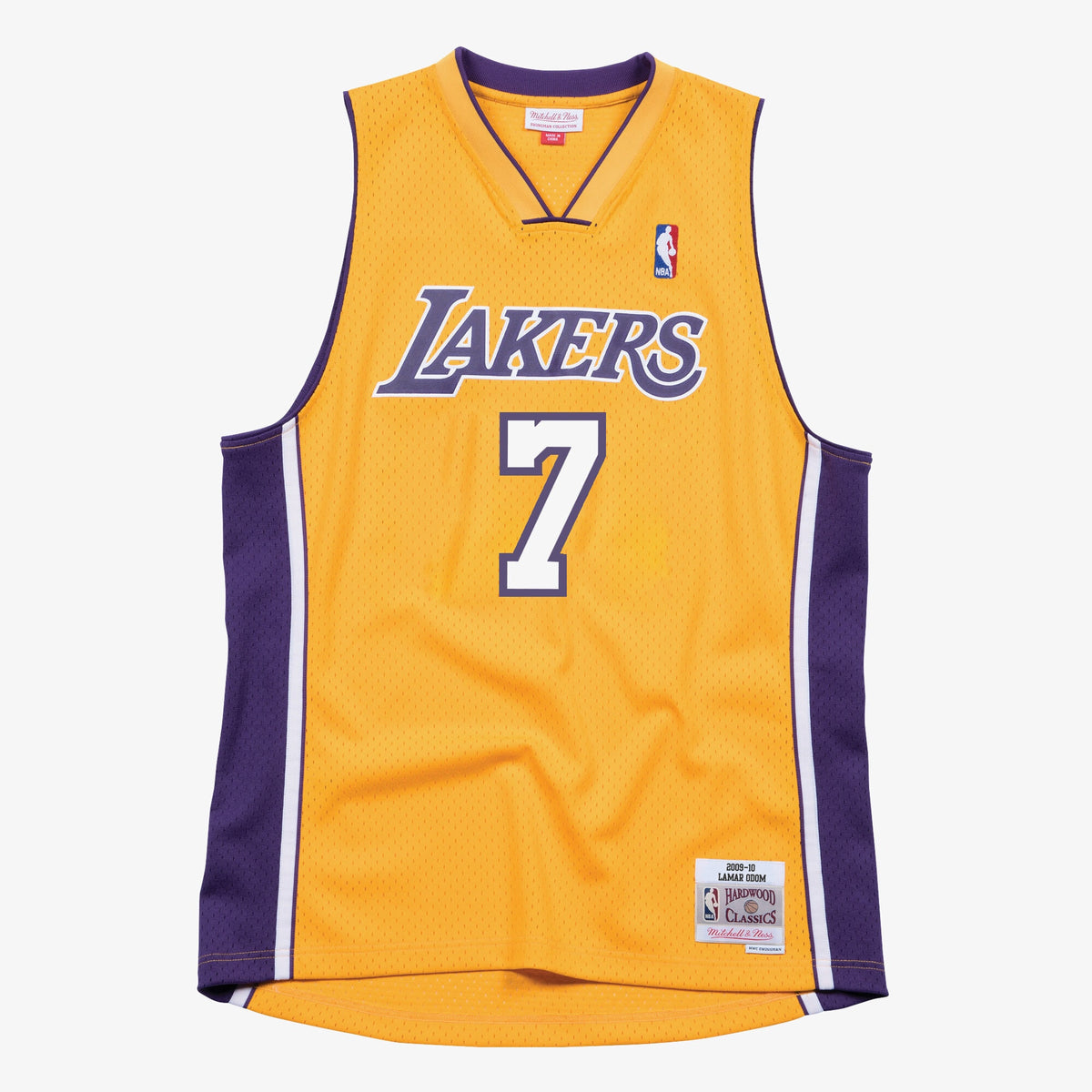 Lamar Odom Los Angeles Lakers 2009 - 10 Swingman Basketball Jersey