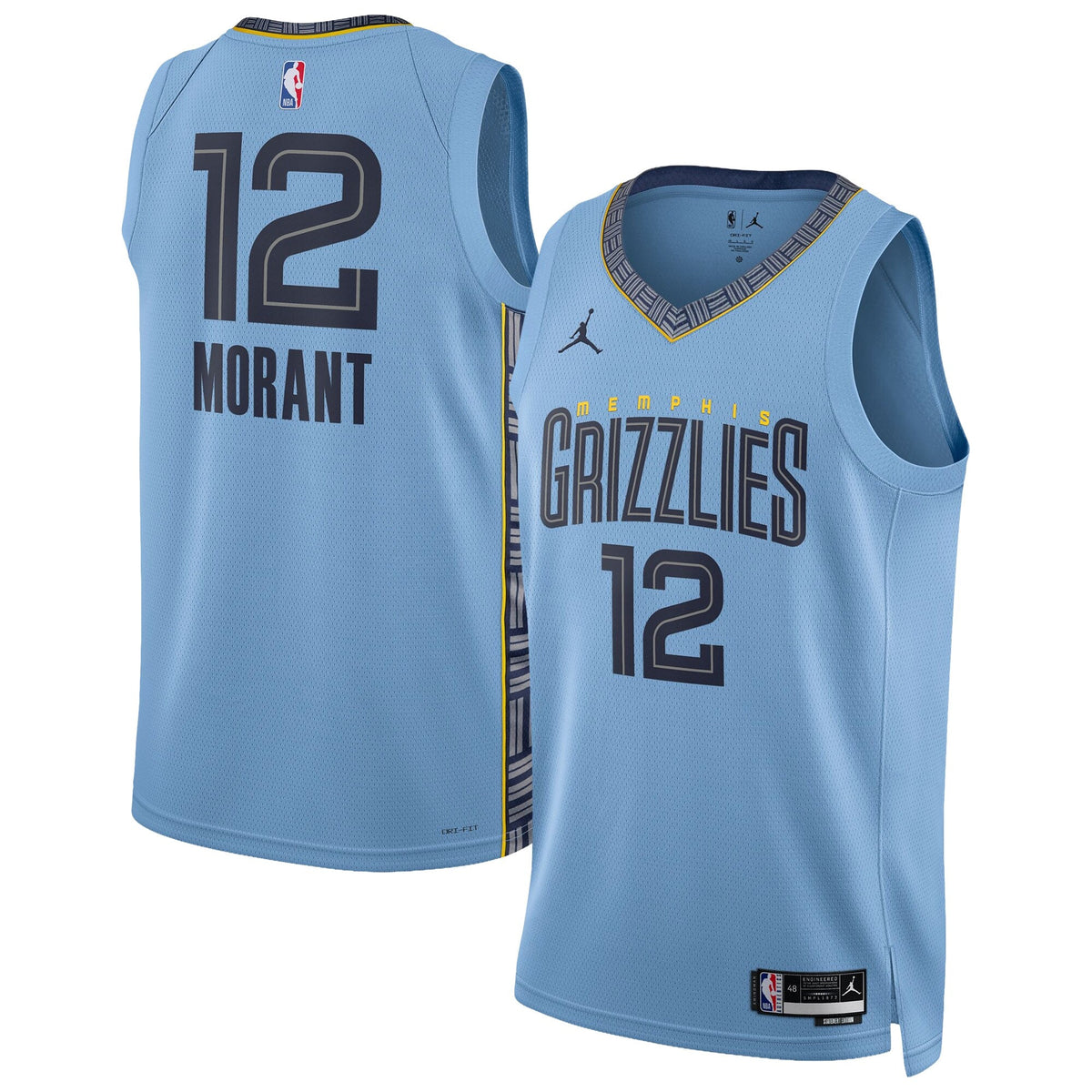 Ja Morant Memphis Grizzlies Statement Edition Swingman Basketball Jersey - Unisex