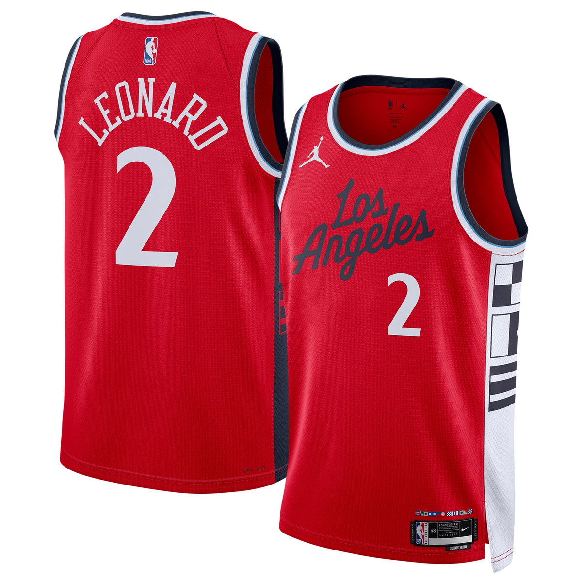 Kawhi Leonard Los Angeles Clippers Statement Edition Swingman Basketball Jersey - Unisex