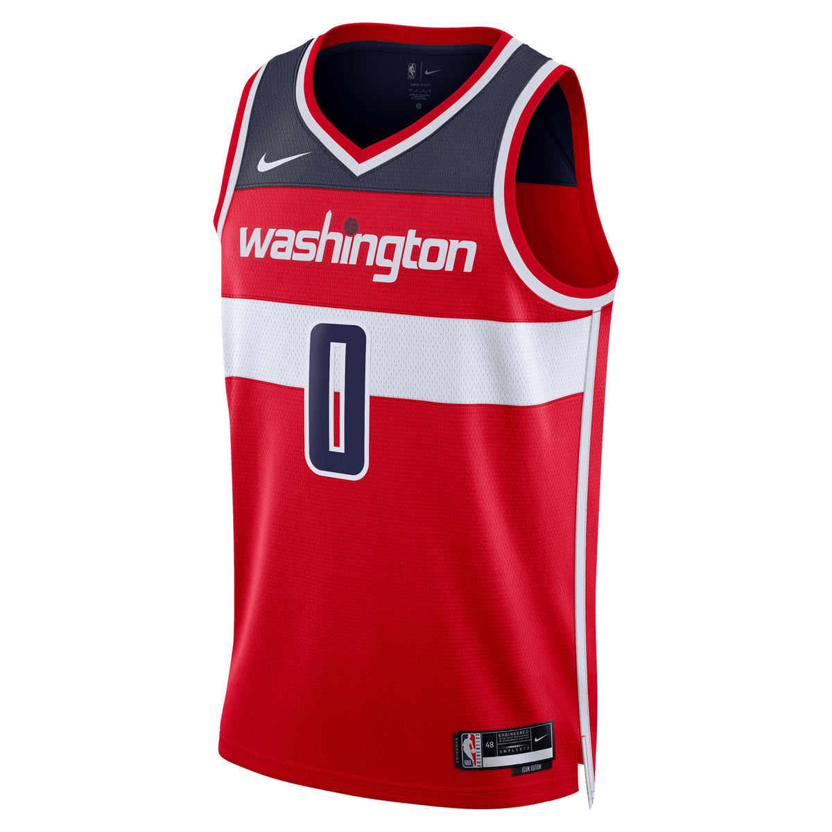 Bilal Coulibaly Washington Wizards Icon Edition Swingman Basketball Jersey - Red - Unisex