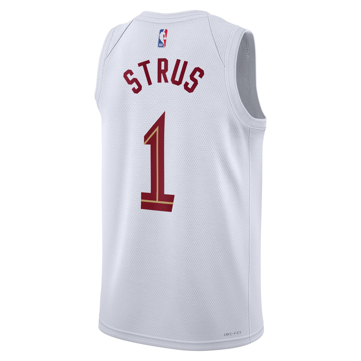 Max Strus Cleveland Cavaliers Association Edition Swingman Basketball Jersey - White - Unisex