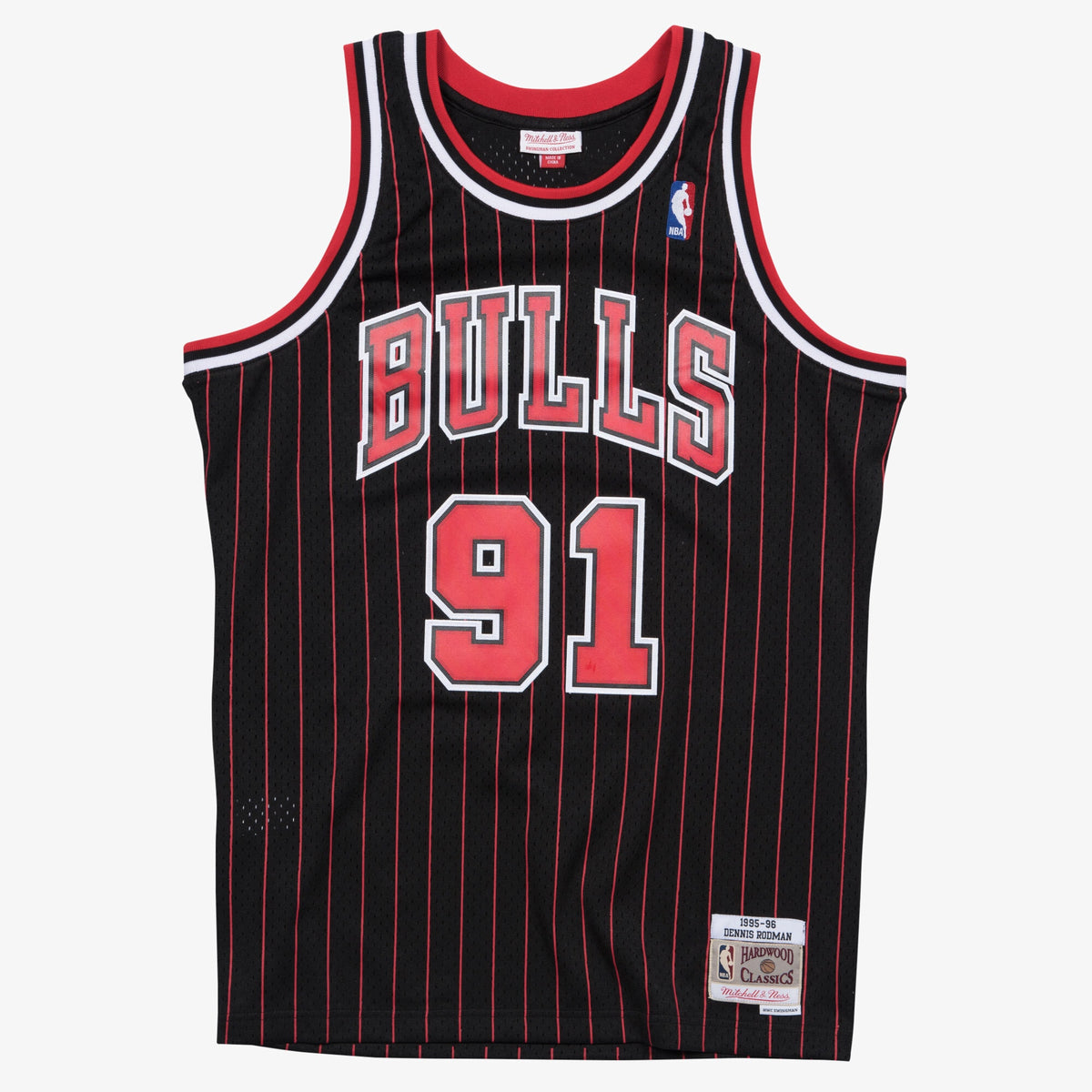 Dennis Rodman Chicago Bulls 1995 - 96 Swingman Alternate Basketball Jersey