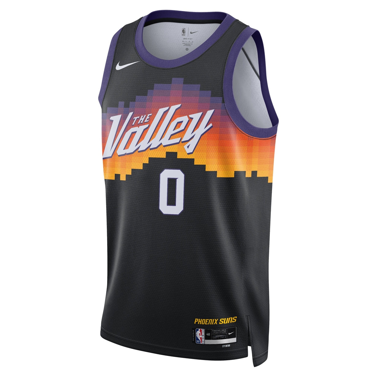Ryan Dunn Phoenix Suns 2025/26 City Edition Swingman Basketball Jersey - Black - Unisex