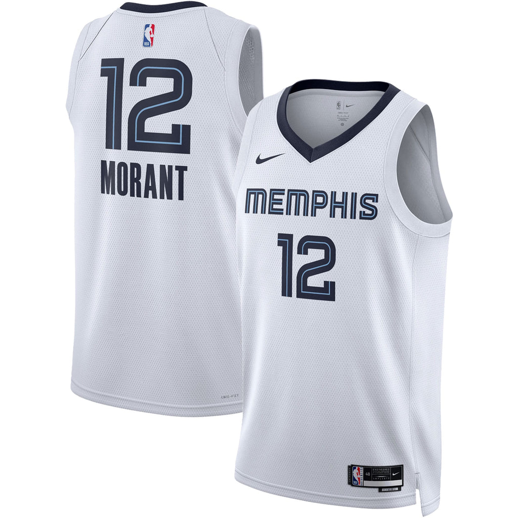 Ja Morant Memphis Grizzlies Association Edition Swingman Basketball Jersey - Unisex
