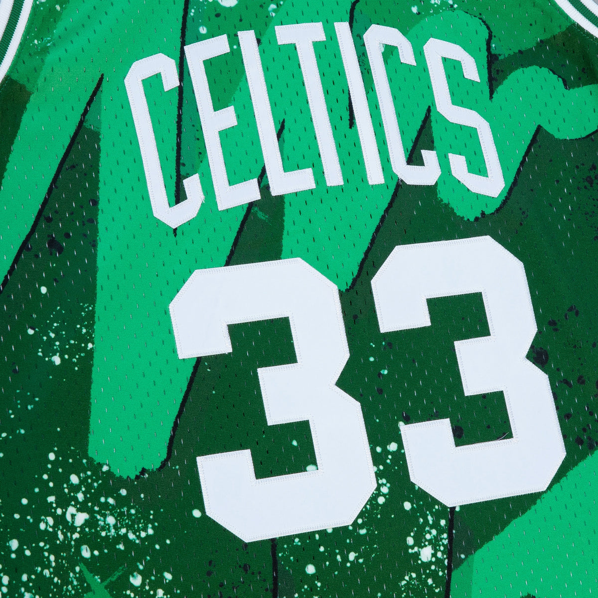 Larry Bird Boston Celtics 1985 Hyper Hoops Swingman Basketball Jersey - Green