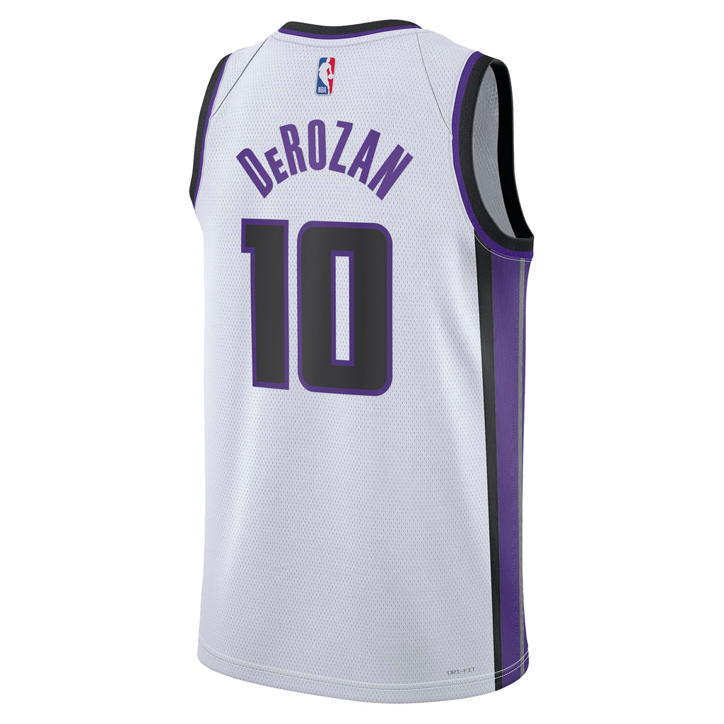 DeMar DeRozan Sacramento Kings Association Edition Swingman Basketball Jersey - White - Unisex