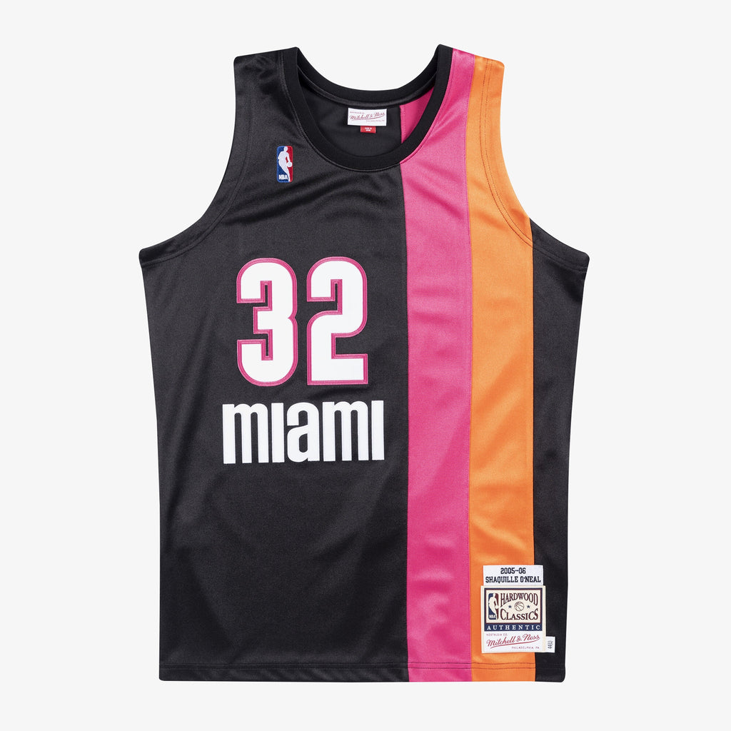 Shaquille O'Neal Miami Heat 2005 - 06 Authentic Alternate Basketball Jersey