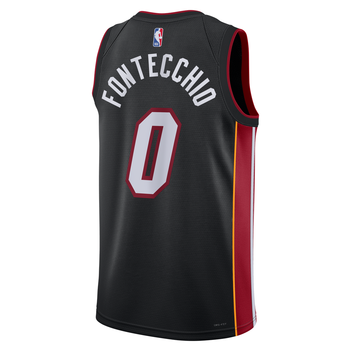 Simone Fontecchio Miami Heat Icon Edition Swingman Basketball Jersey - Black - Unisex