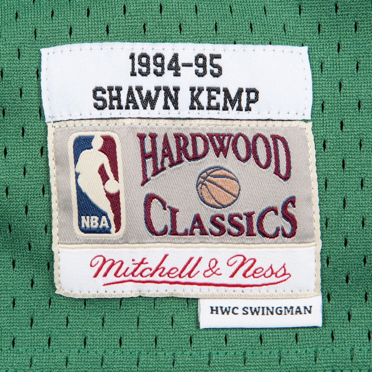Shawn Kemp Seattle Supersonics Hardwood Classics Swingman Road Basketball Jersey - Mens