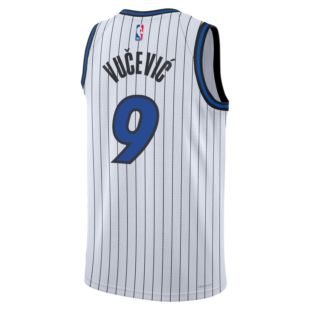 Nikola Vučević Orlando Magic Association Edition Replica Swingman Basketball Jersey - White - Unisex