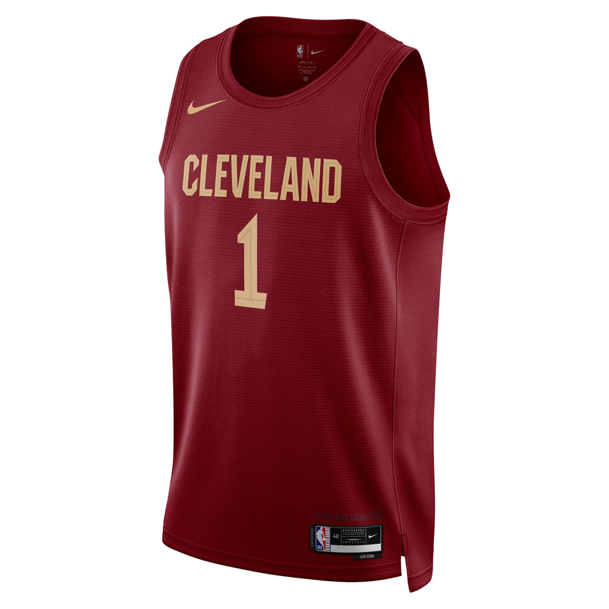 Max Strus Cleveland Cavaliers Icon Edition Swingman Basketball Jersey - Maroon - Unisex