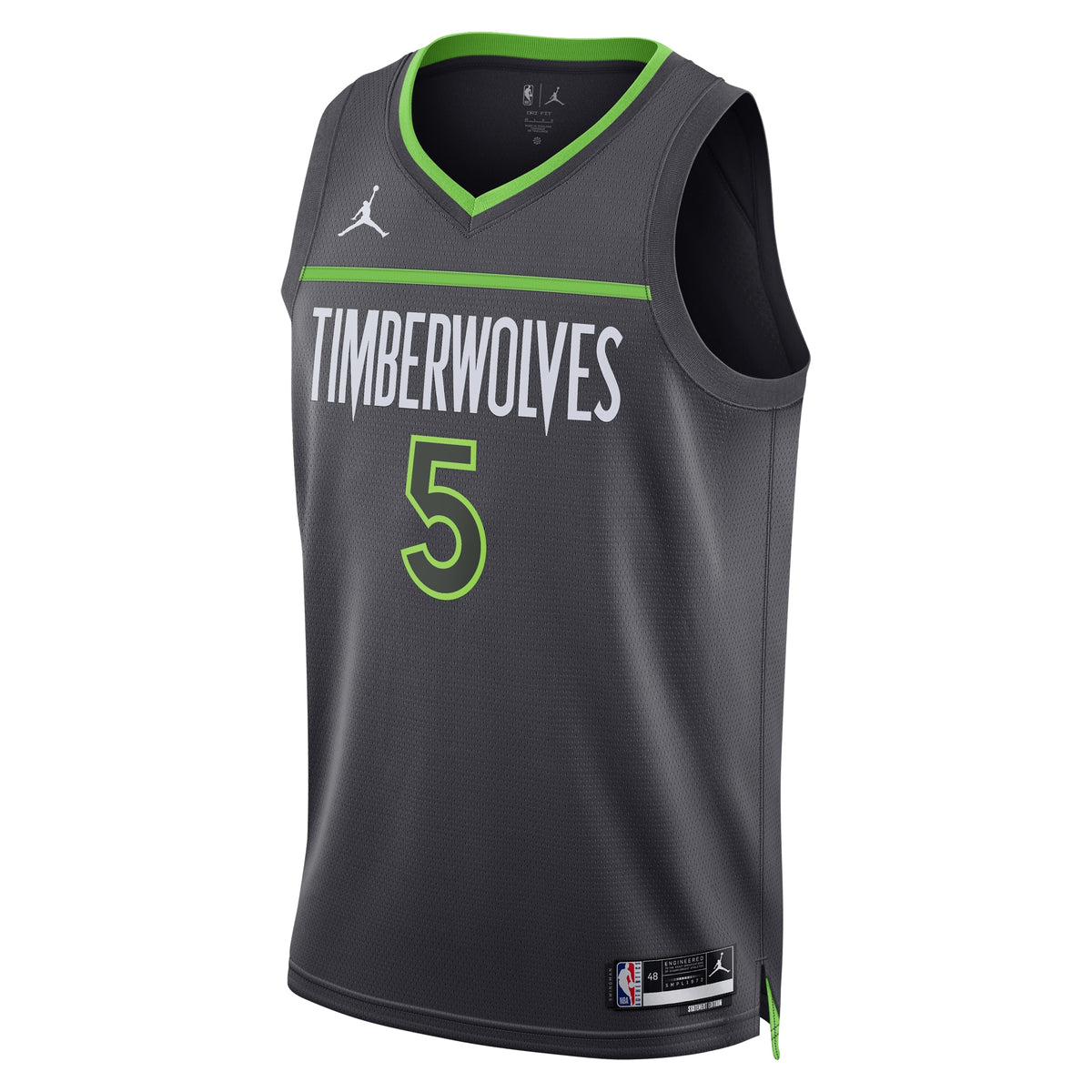 Anthony Edwards Minnesota Timberwolves Statement Edition Swingman Basketball Jersey - Gray - Unisex