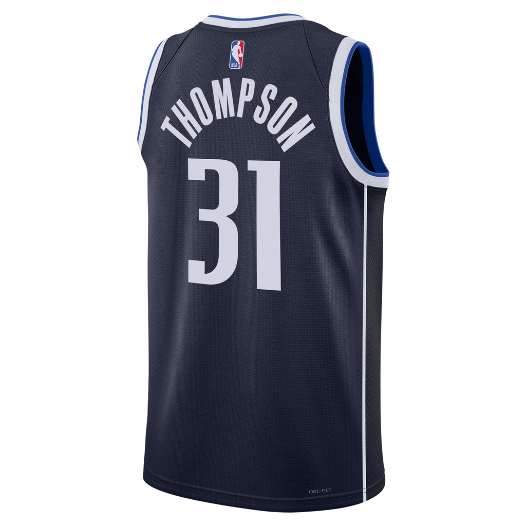 Klay Thompson Dallas Mavericks Statement Edition Swingman Basketball Jersey - Navy - Unisex