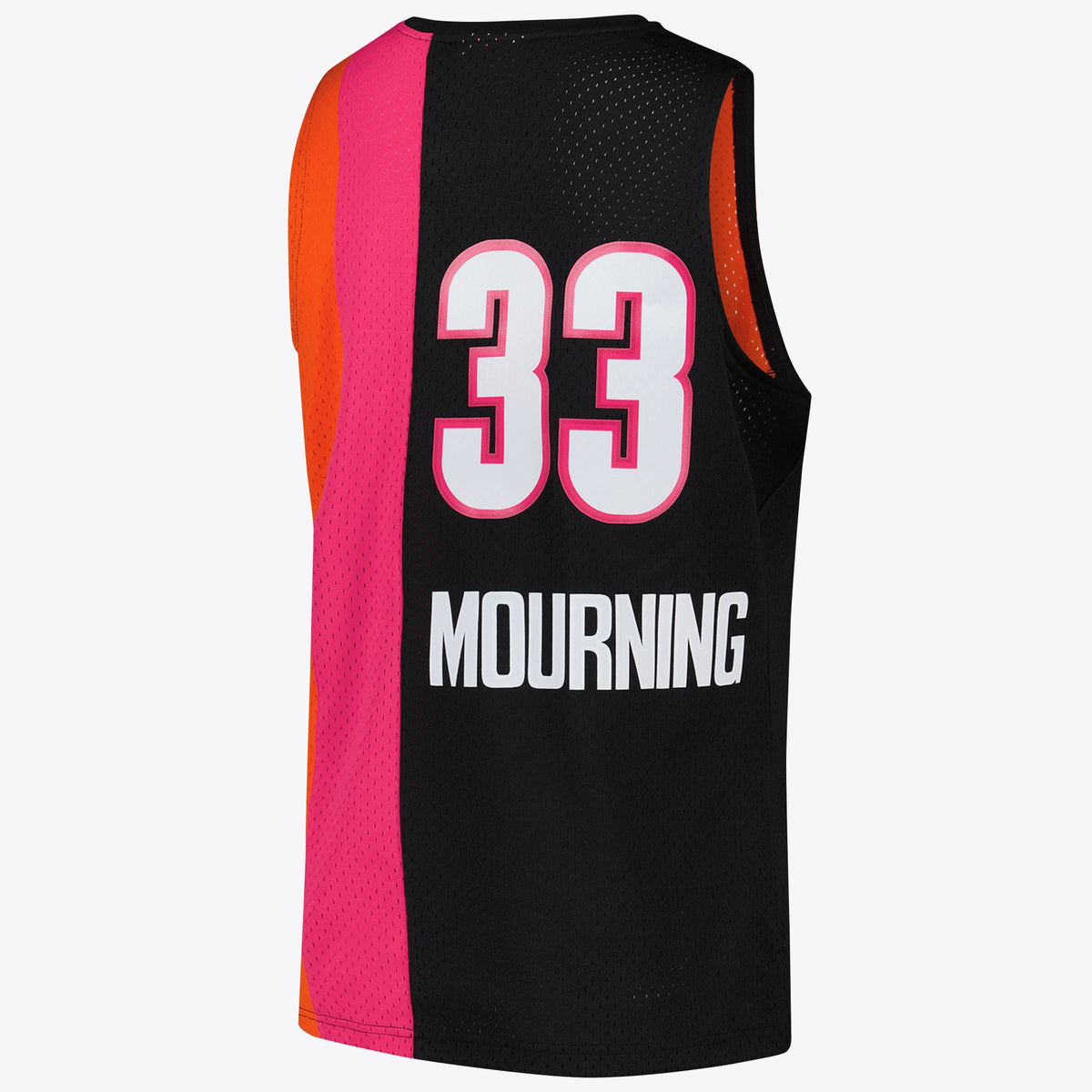 Alonzo Mourning Miami Heat Hardwood Classics Road Basketball Jersey - Mens