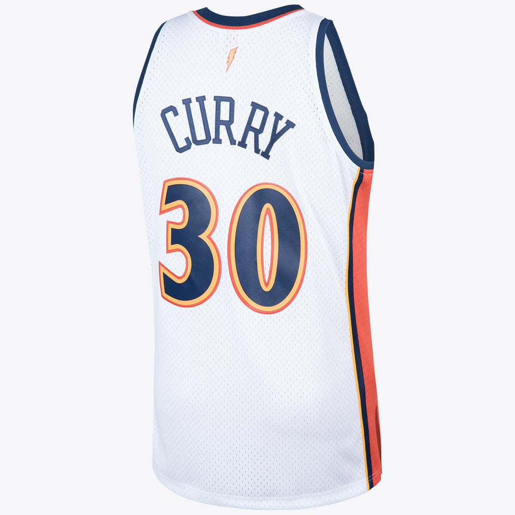 Stephen Curry Golden State Warriors 2009 Hardwood Classics Swingman Home Basketball Jersey - White - Mens