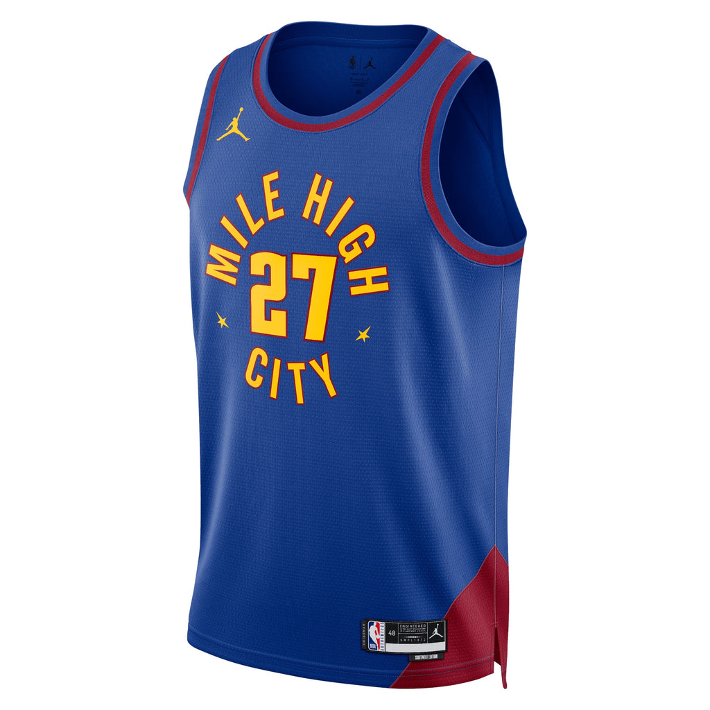 Jamal Murray Denver Nuggets Statement Edition Swingman Basketball Jersey - Blue - Unisex