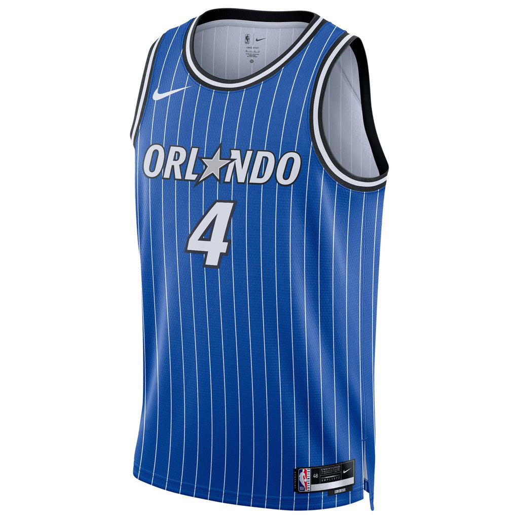 Jalen Suggs Orlando Magic Icon Edition Replica Swingman Basketball Jersey - Blue - Unisex