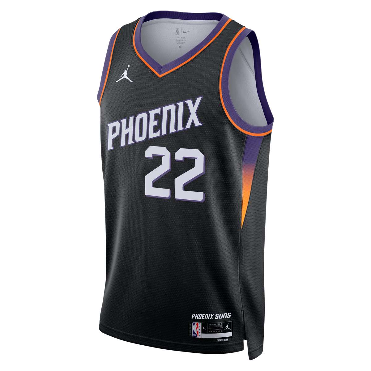 Miles Bridges Phoenix Suns Statement Edition Basketball Jersey - Black - Unisex