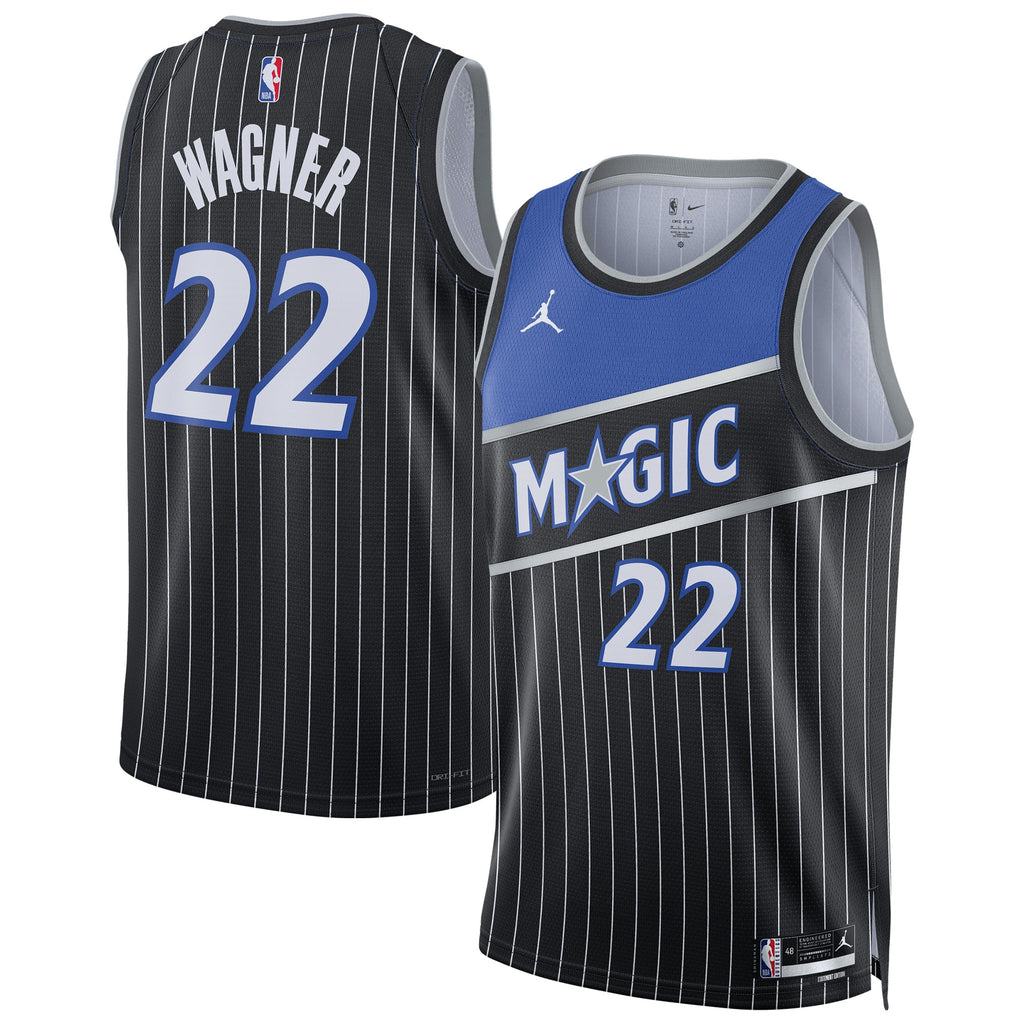 Franz Wagner Orlando Magic Statement Edition Swingman Basketball Jersey - Black - Unisex