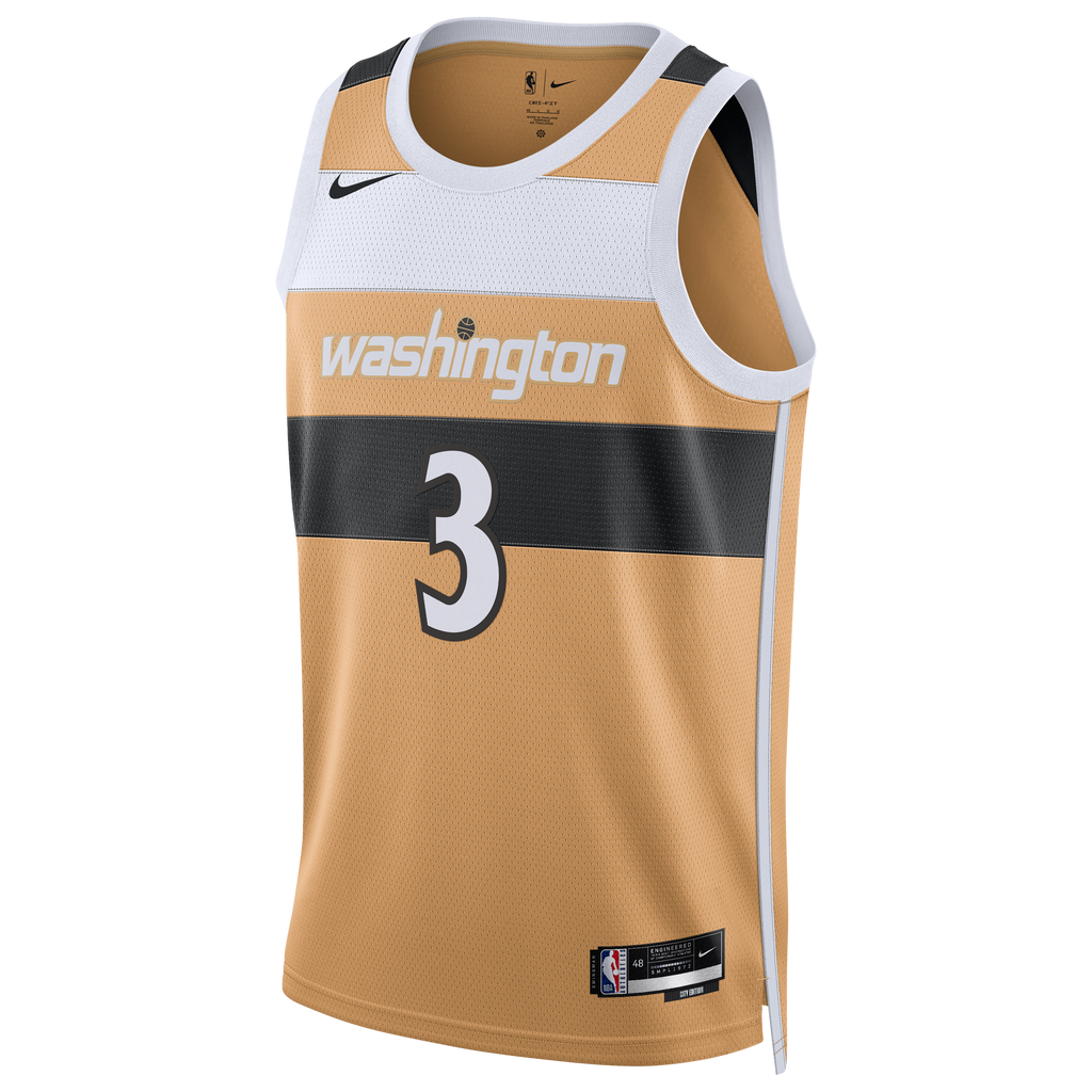 Trae Young Washington Wizards 2025/26 City Edition Swingman Basketball Jersey - Tan - Unisex