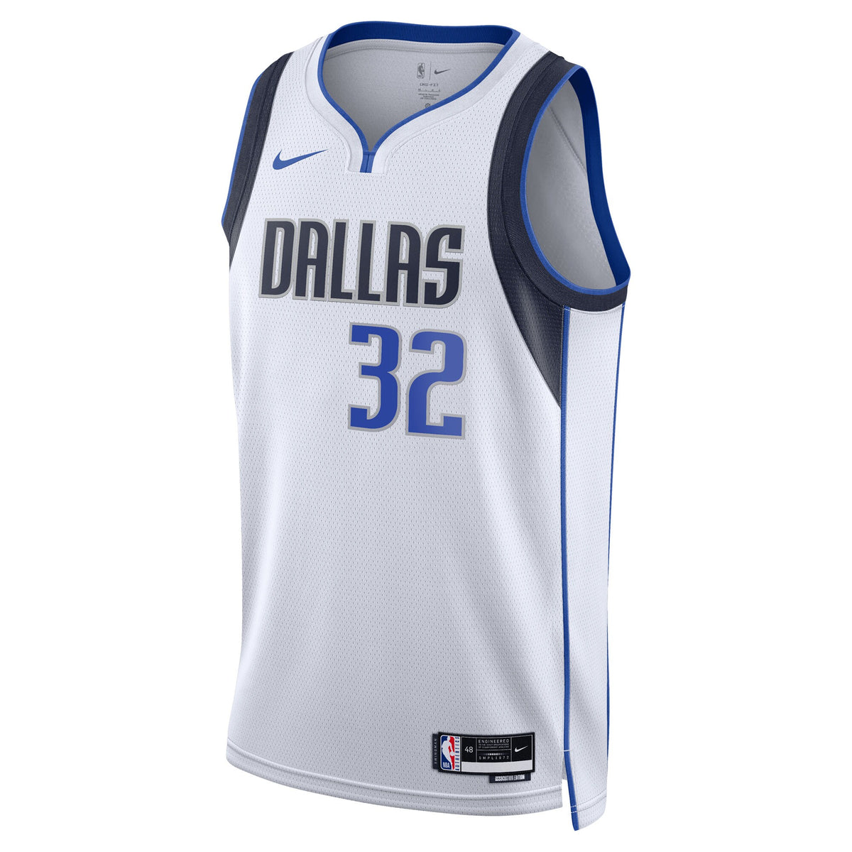 Cooper Flagg Dallas Mavericks 2025 Association Edition Swingman Basketball Jersey - White - Unisex