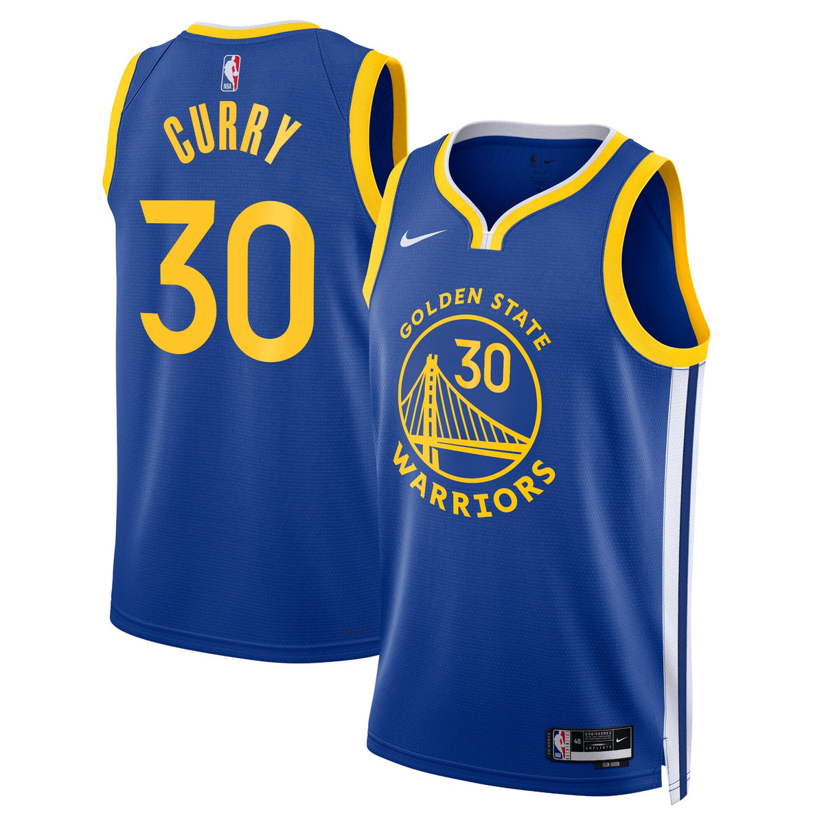 Stephen Curry Golden State Warriors Swingman Icon Basketball Jersey - Mens