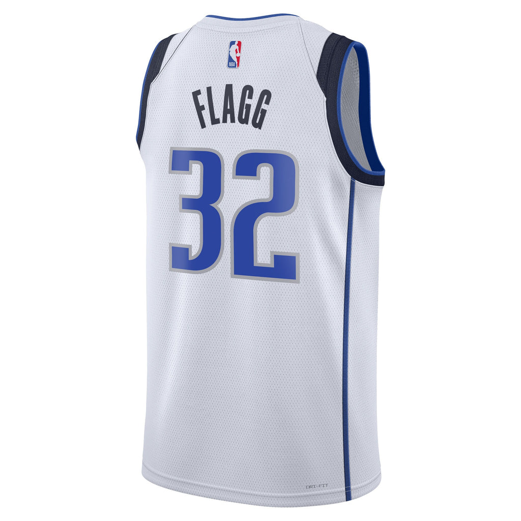 Cooper Flagg Dallas Mavericks 2025 Association Edition Swingman Basketball Jersey - White - Unisex
