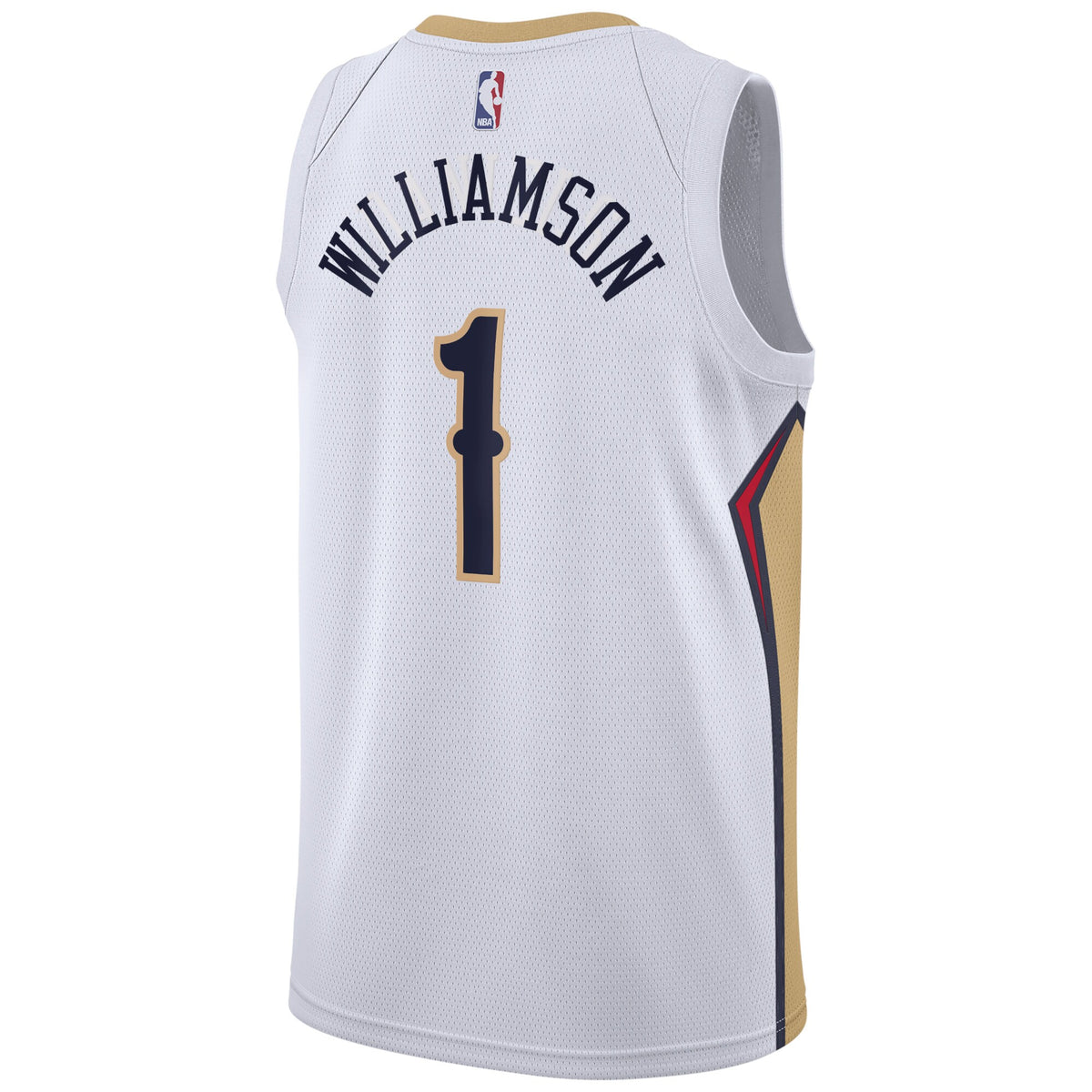 Zion Williamson New Orleans Pelicans Association Edition Swingman Basketball Jersey - White - Unisex