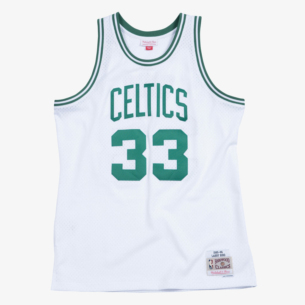 Larry Bird Boston Celtics 1985 - 86 Swingman Home Basketball Jersey