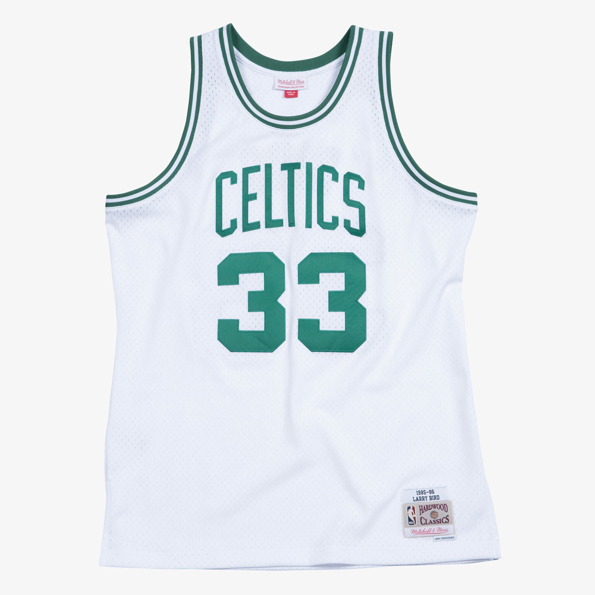 Larry Bird Boston Celtics 1985 - 86 Swingman Home Basketball Jersey