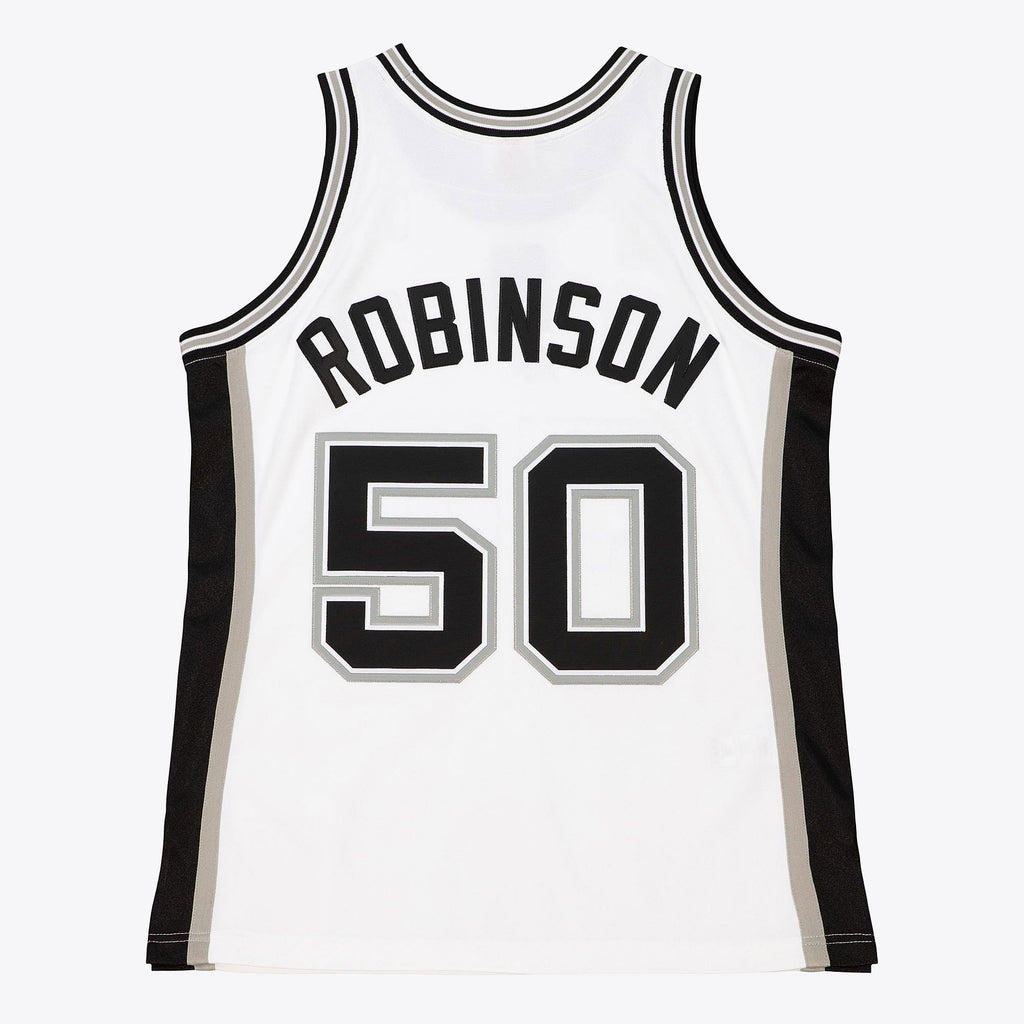 David Robinson San Antonio Spurs 2002 Finals Authentic Home Basketball Jersey - White