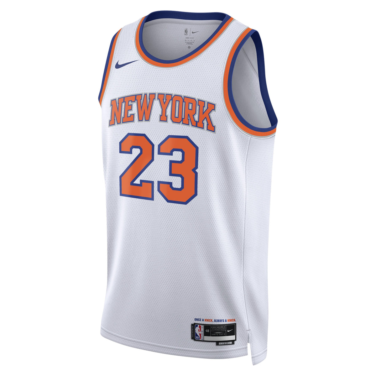 Mitchell Robinson New York Knicks Association Edition Swingman Basketball Jersey - White - Unisex
