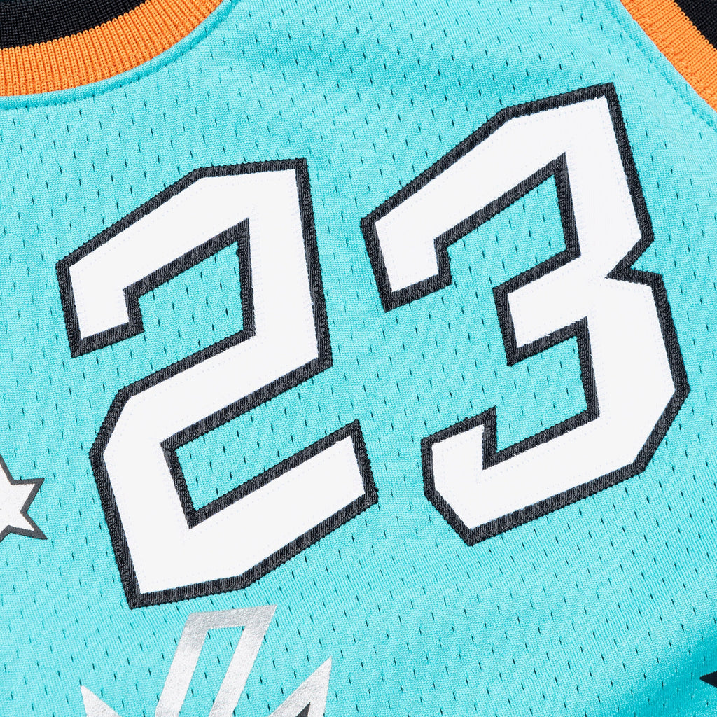 Michael Jordan Chicago Bulls 1996 All - Star East Authentic Basketball Jersey