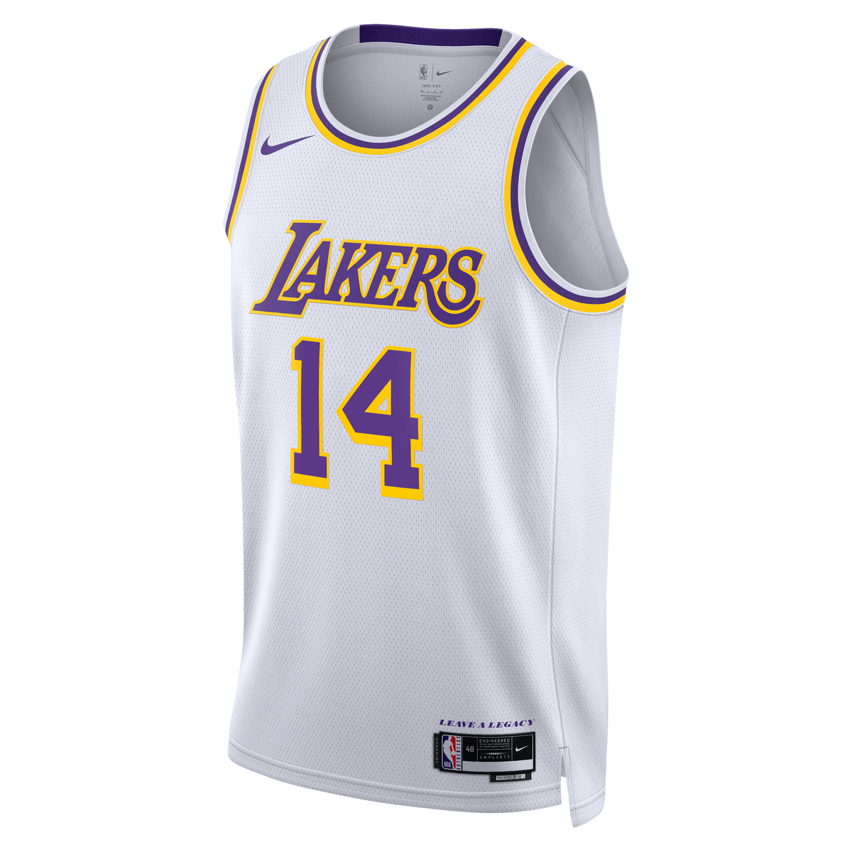 Walker Kessler Los Angeles Lakers Association Edition Swingman Basketball Jersey - White - Unisex