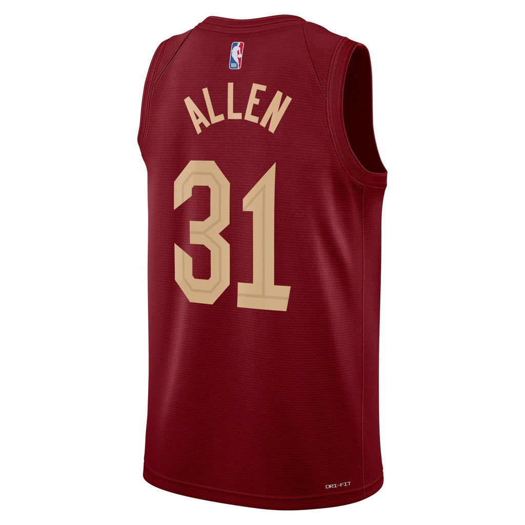 Jarrett Allen Cleveland Cavaliers Icon Edition Swingman Basketball Jersey - Maroon - Unisex