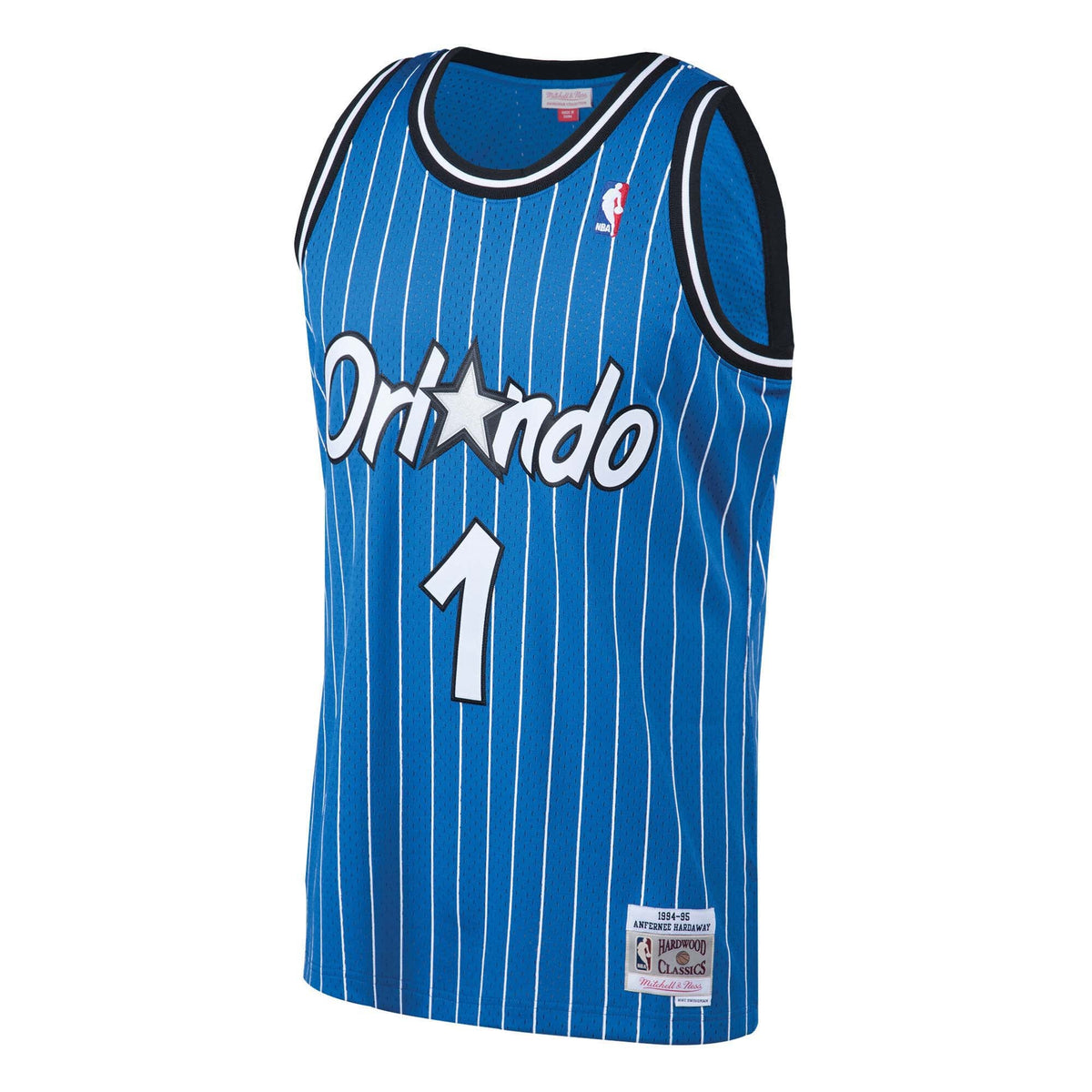 Anfernee Hardaway Orlando Magic Hardwood Classics Road Basketball Jersey - Mens